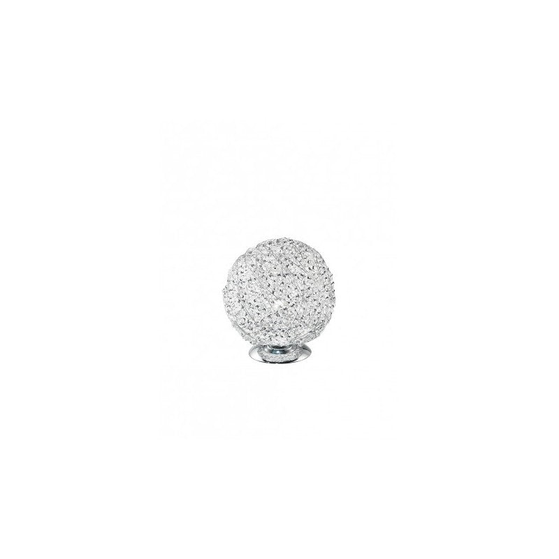 Abatjour ASTRA Led(E27) 21 cm in Alluminio e Cristalli K9