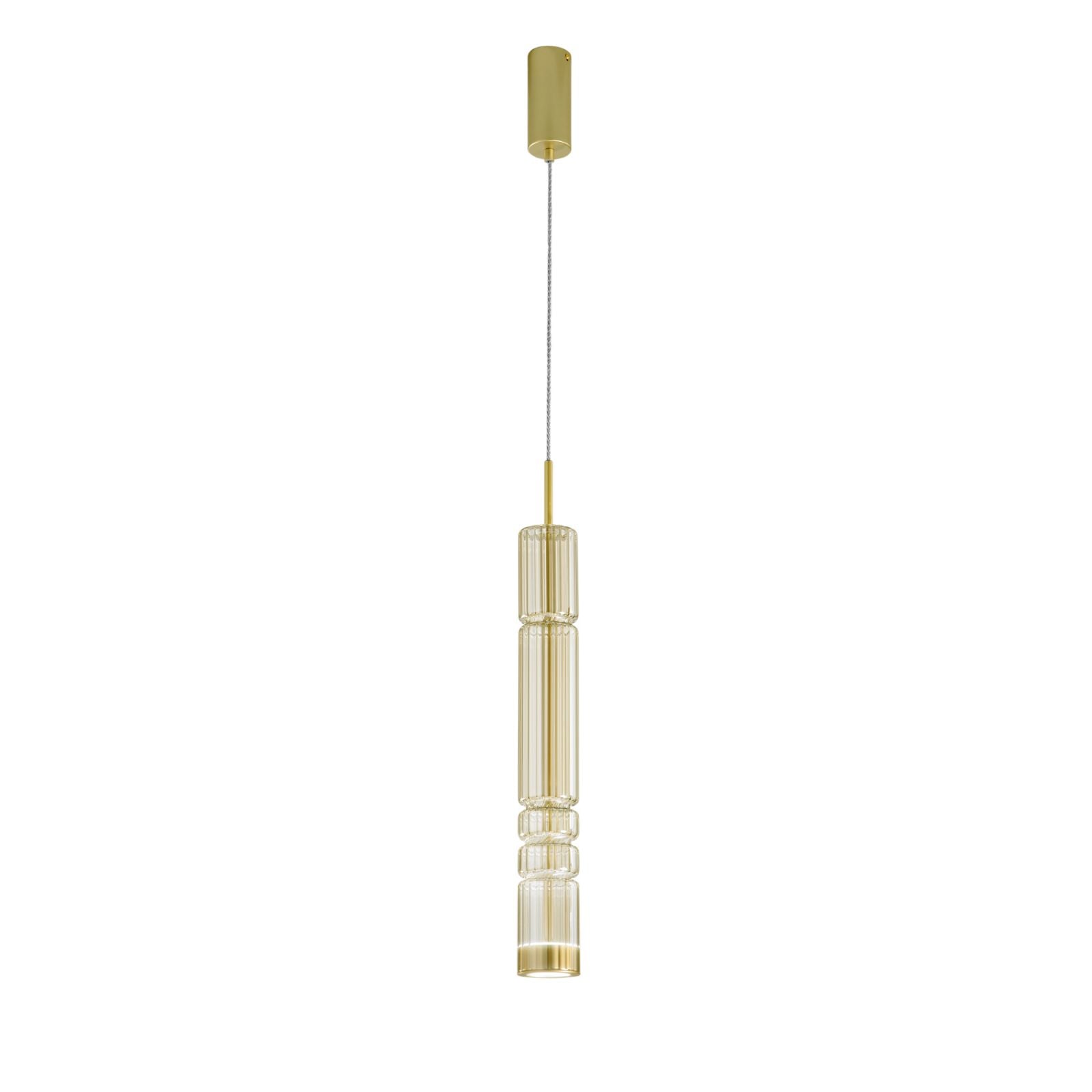 Lampada CROOKES Led 230 cm 8W In Vetro e Metallo
