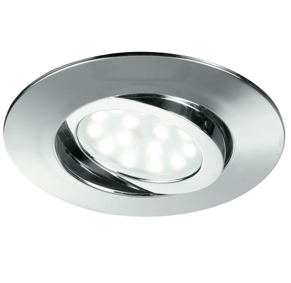Faretto ZENIT LED 9 cm 5w ad incasso in policarbonato