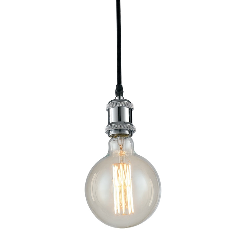 VINTAGE Pendant Lamp Led(E27) 126 cm In Aluminum
