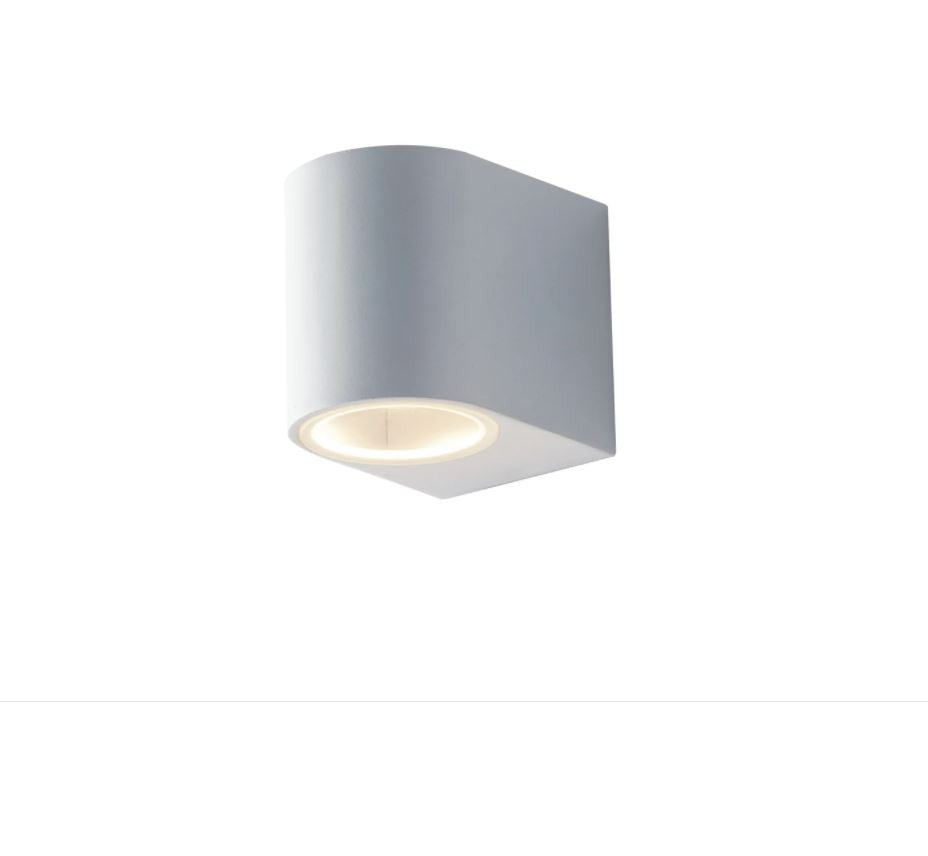 ONE 9.3 cm wall light in aluminium