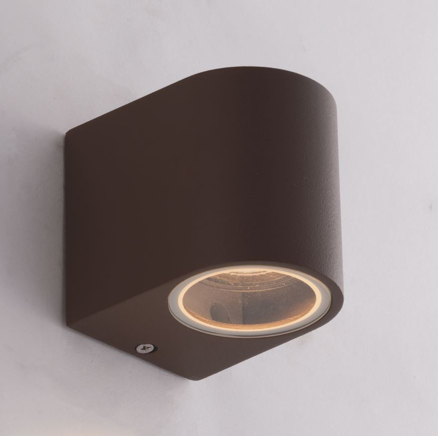 ONE 9.3 cm wall light in aluminium