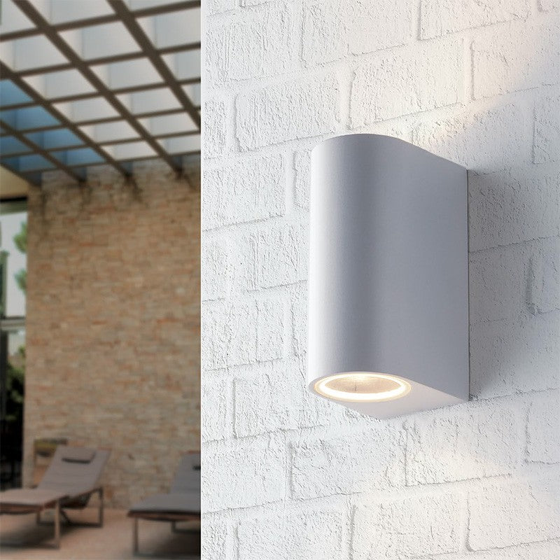ONE 13 cm wall light in aluminium