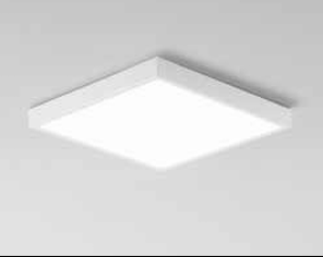 DOMO Square Wall Lamp 24 cm LED 24 W In Aluminum