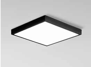 DOMO Square Wall Lamp 24 cm LED 24 W In Aluminum