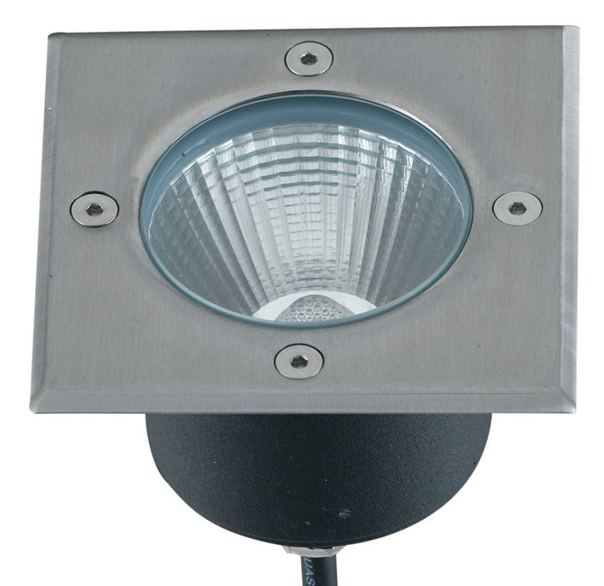 WALK Step Light Square 9.1 cm LED 12 W In Steel