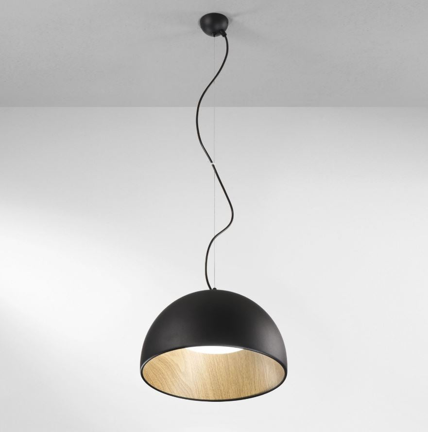 COCO CCT 35cm 30W Wood Pendant Lamp