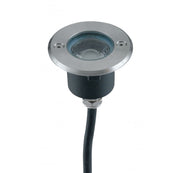 WALK Round Step Light 6.6 cm LED 3 W In Steel
