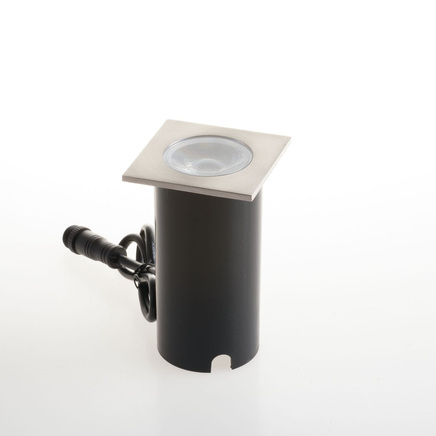 Incasso RUNNER Smart quadrato 7,5 cm 10 W RGB + 4000K (luce naturale) in Alluminio