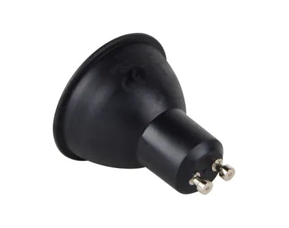 Lampadina Led - GU10 - 7W - 240V - 90° - NERO
