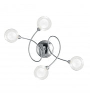 Applique BLOG 4 Led(G9) 60 cm In Acciaio