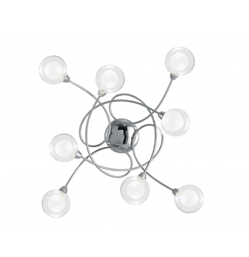 Applique BLOG 8 Led(G9) 66 cm In Acciaio