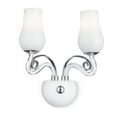 Applique ANGEL 2 luci Led(E14) 35 cm in Vetro Soffiato
