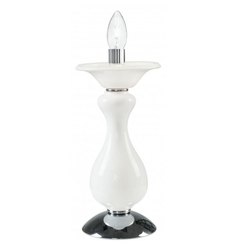 Lampada SOFFIO da Comodino Led(E14) 36 cm in Vetro Soffiato