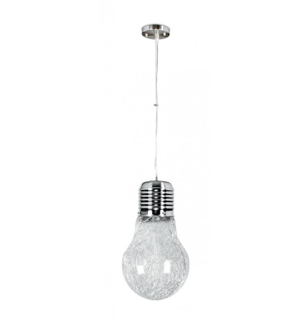 Lampadario LAMPADINA Led(E27) 15 cm in Vetro