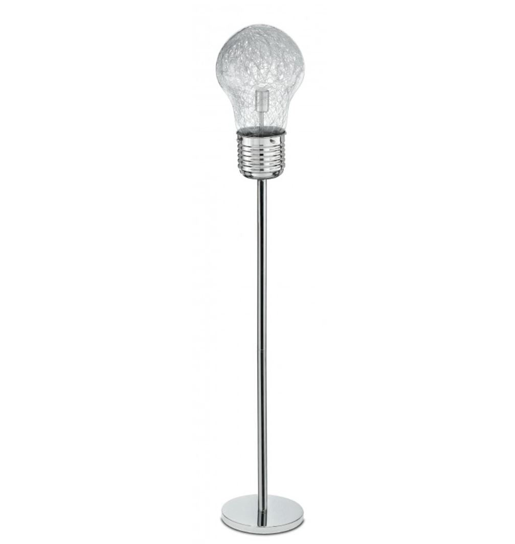 Piantana LAMPADINA Led(E27) 165 cm in Vetro