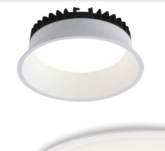 Faretto XANTO 22 cm rotondo Da Incasso Led 30w in alluminio