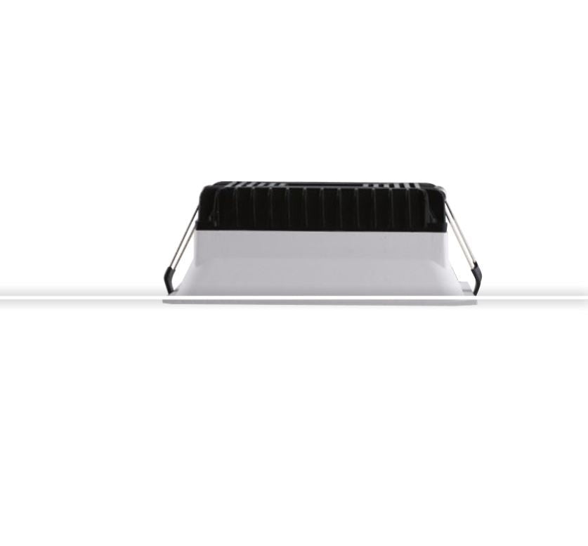 Faretto XANTO 22x22 cm Quadrato Da Incasso Led 30w in alluminio