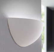 Applique ABEL 2 luci Led(E14) 41 cm in Gesso