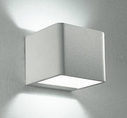 ATLAS LED Wall Lamp 10 cm 6W in Aluminum