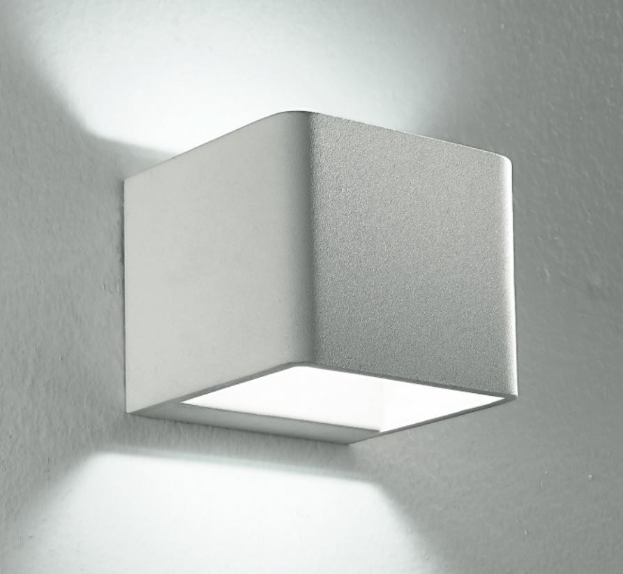 Applique ATLAS LED 10 cm 6W in Alluminio