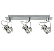 TECHNO Ceiling Light 3 Led Lights (GU10) 45 cm 5W in Metal