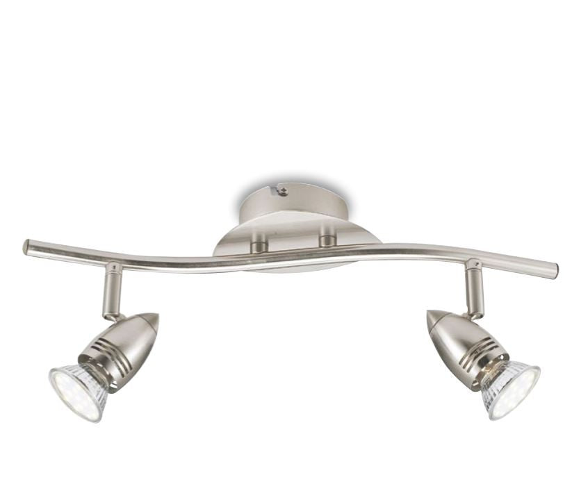 Lampada SUNNY 2 Faretti Led (GU10) 5W 37,8cm In Metallo
