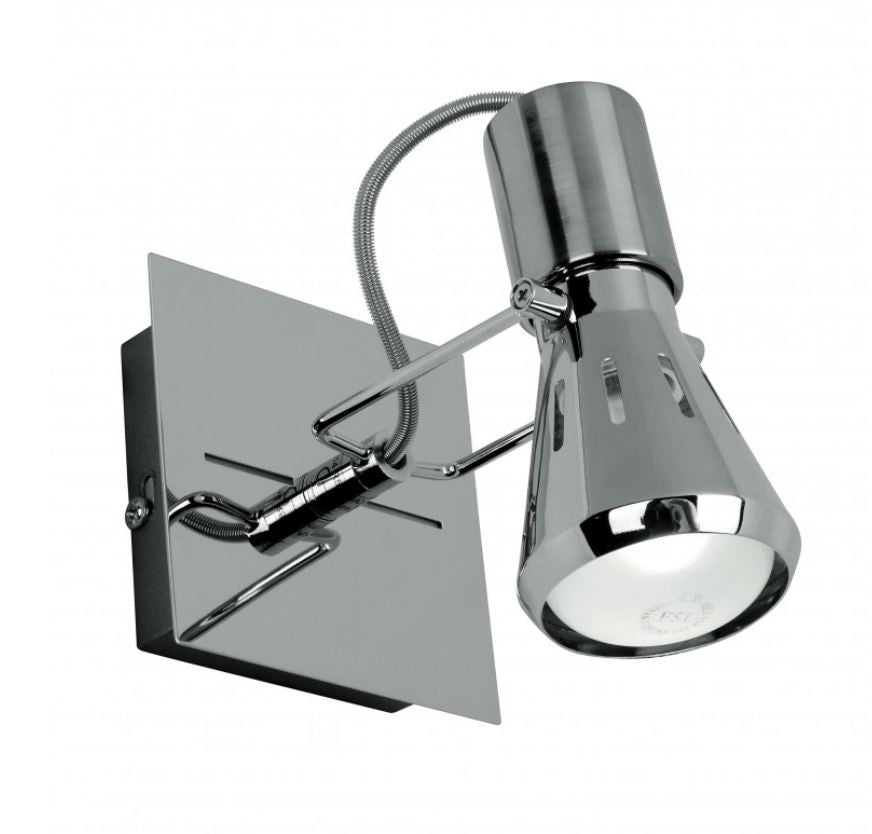 Faretto CADILLAC Led(E14) orientabile 15 cm in Metallo