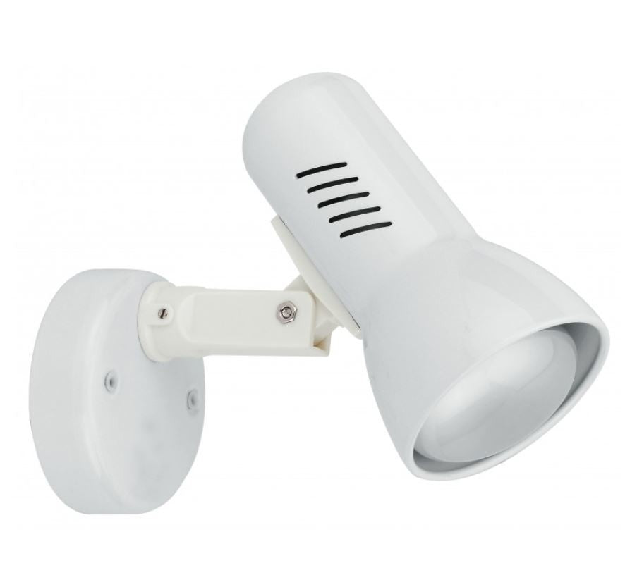 Faretto CARRERA Led(E27) orientabile 18,7 cm in Metallo