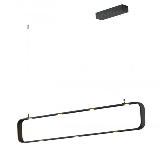 Lampadario MOKA a Sospensione 100 cm 45W In Alluminio