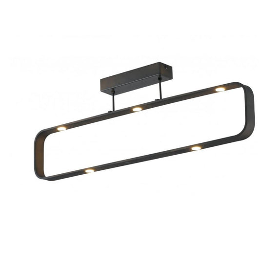 Plafoniera MOKA LED 180 cm 35W in Alluminio