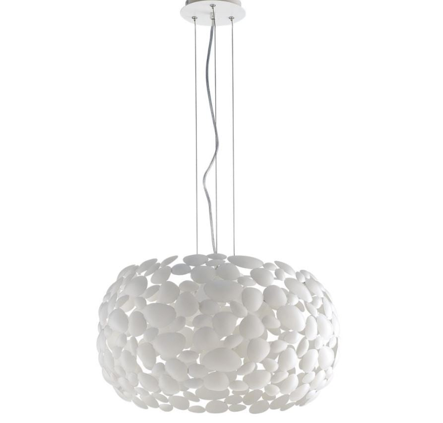 Lampadario DIONISIO a sospensione 3 Luci  Led(E27) 48 cm In Metallo