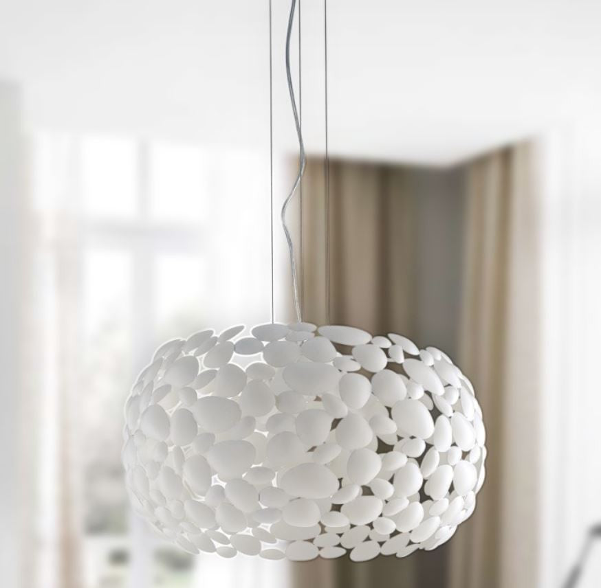 Lampadario DIONISIO a sospensione 3 Luci  Led(E27) 48 cm In Metallo