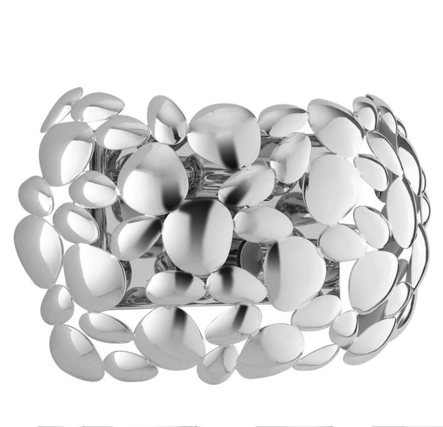 Applique DIONISIO 2 Luci  Led(E14) 30 cm In Metallo