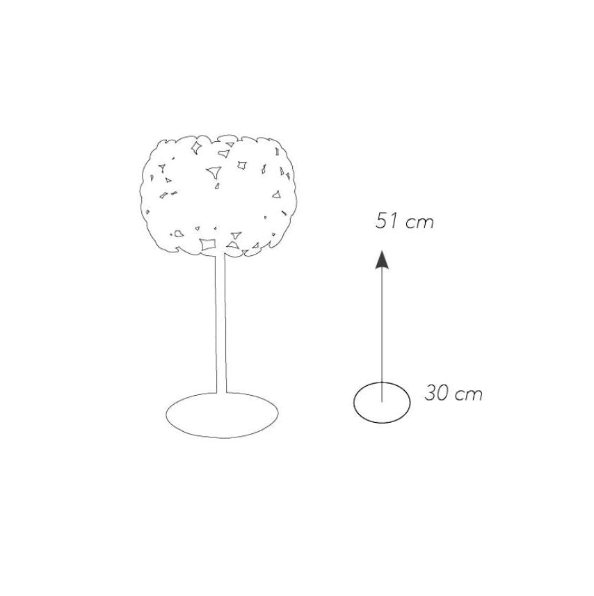 DIONISIO Led Lamp (E27) 51 cm In Metal