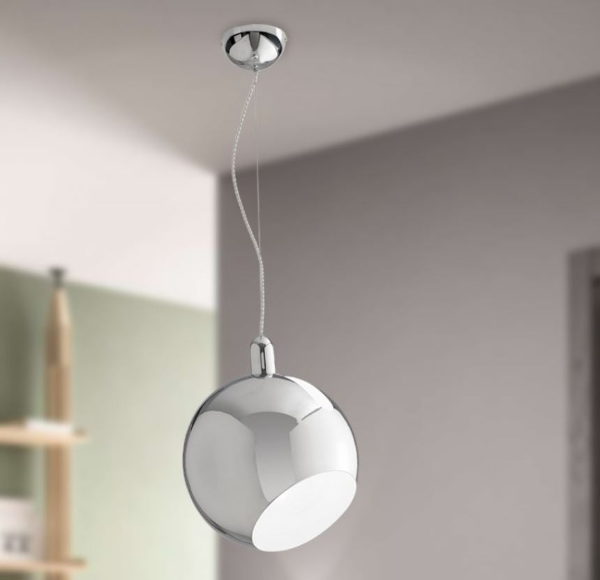 Lampadario NARCISO a Sospensione Led (E27) 30 cm In Metallo