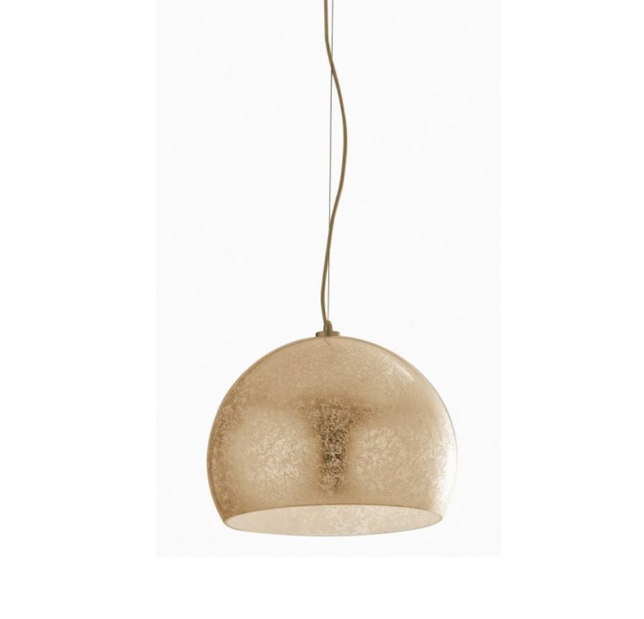 Lampadario Vanity a Sospensione Led(E27) 40 cm in Vetro