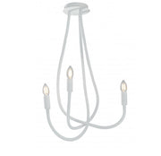 Lampadario LOVER 3 Luci Led (E14) 150 cm In Silicone