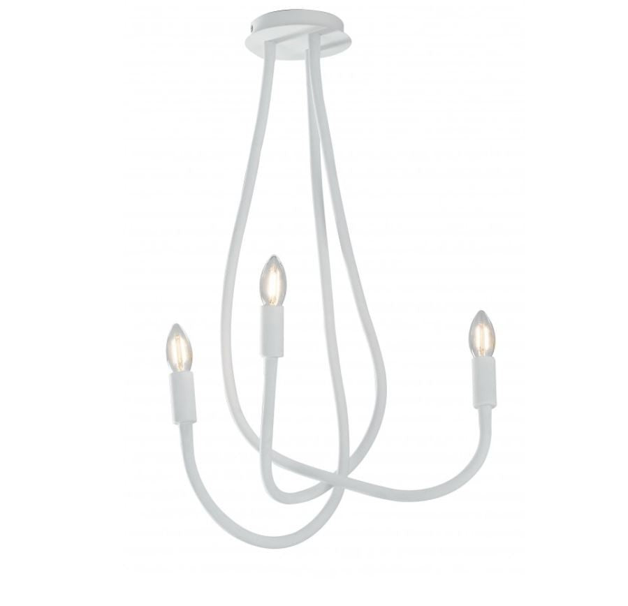 Lampadario LOVER 3 Luci Led (E14) 150 cm In Silicone