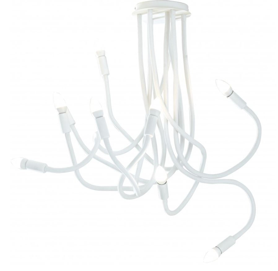 LOVER Chandelier 9 Led Lights (E14) 150 cm In Silicone