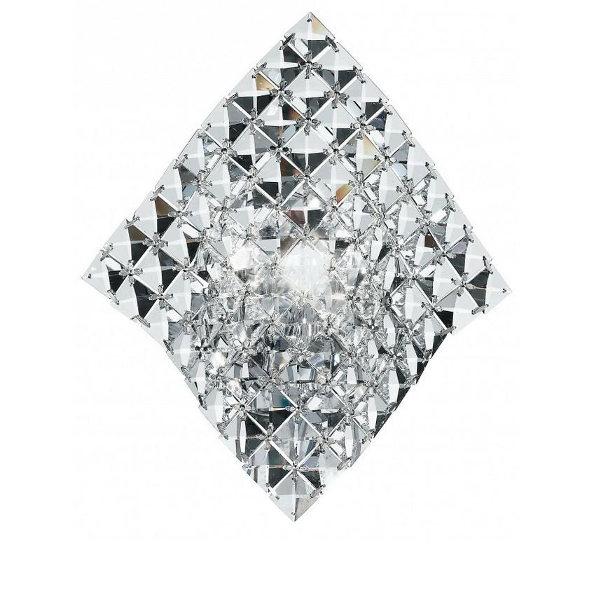 Plafoniera RUMBA 1 luce Led(G9) 29 cm In Cristallo
