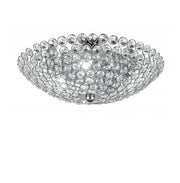 Plafoniera PLANET 4 luci Led(G9) 32 cm In Metallo e Cristallo
