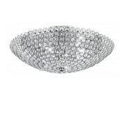 Plafoniera PLANET 6 luci Led(G9) 45 cm In Metallo e Cristallo