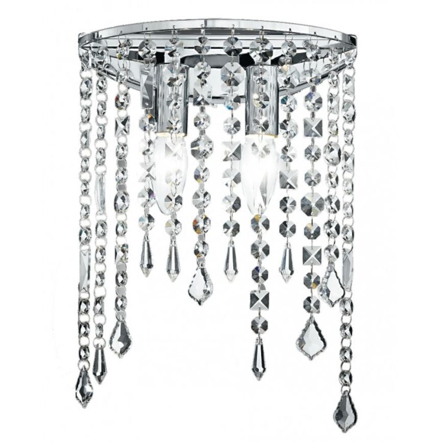 Applique BREEZE 2 portalampade Led (E14) 35 cm in Metallo