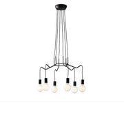 Lampadario HABITAT a sospensione 6 Luci Led 66 cm in Metallo