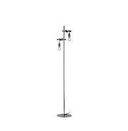 ADMIRAL Floor Lamp 2 LED Lights (E27) 165 cm in Metal