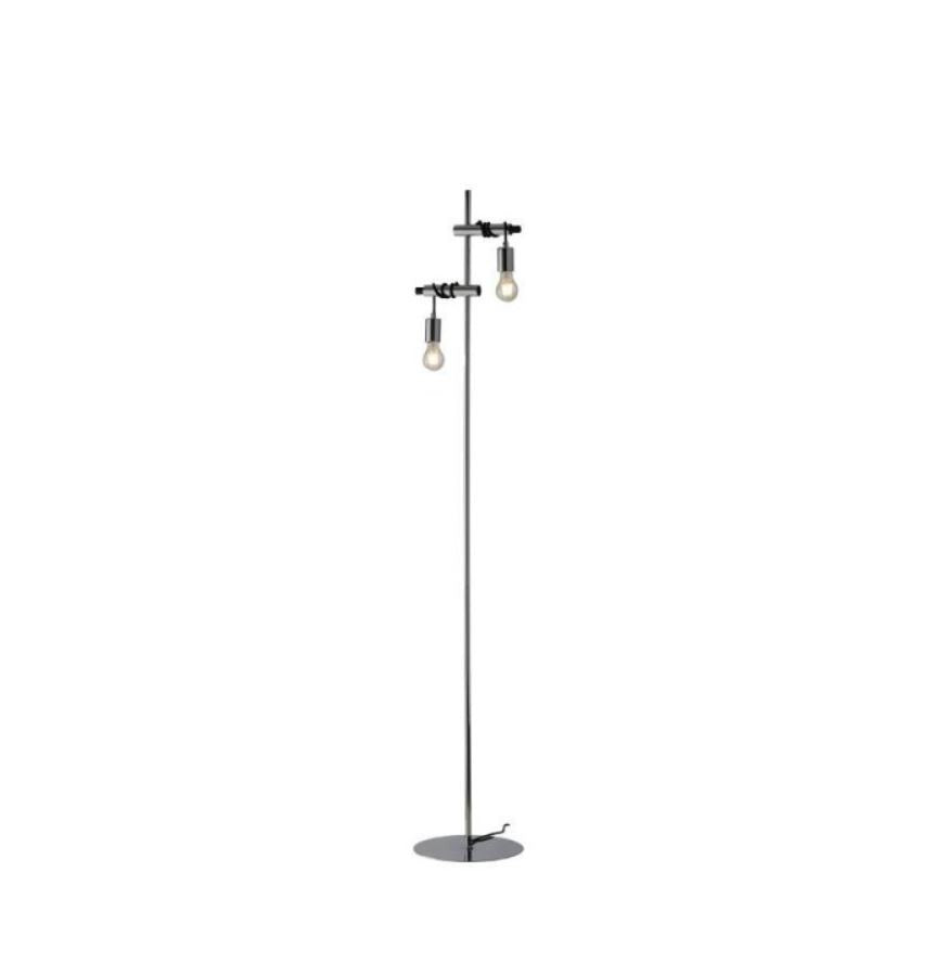 Piantana ADMIRAL 2 Luci Led(E27) 165 cm in Metallo