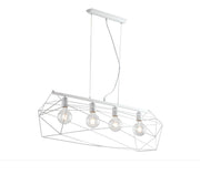 Lampadario ABRAXAS a sospensione 4 Luci Led 29,5 cm In Metallo