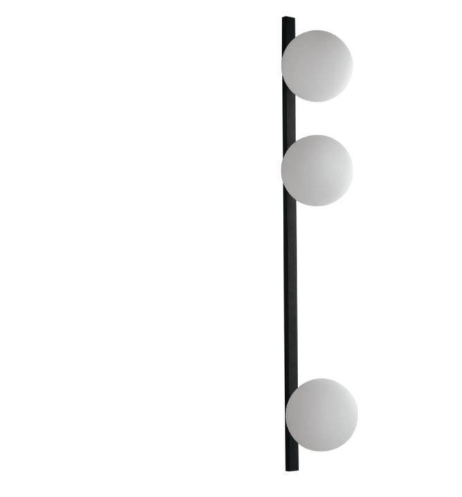 Applique ENOIRE 3 Luci Led(E14) 90 cm in Metallo