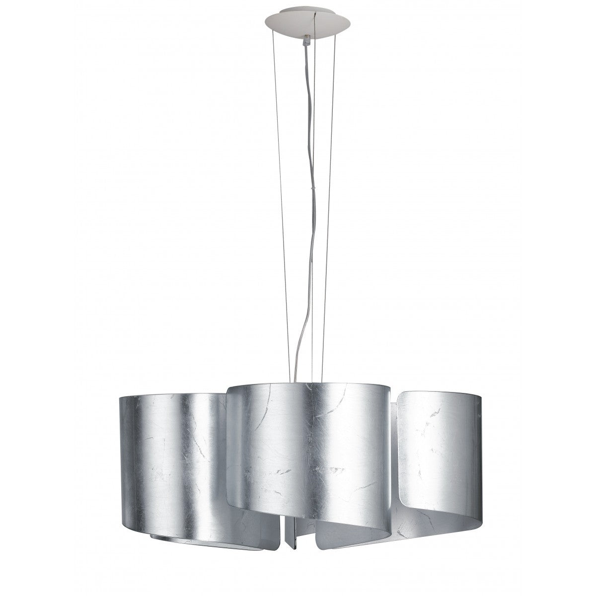 Lampadario IMAGINE a Sospensione 5 luci Led(E27) 120 cm In Vetro